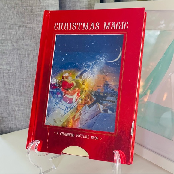 Christmas Magic A Changing Picture Book Hardcover - Picture 1 of 14